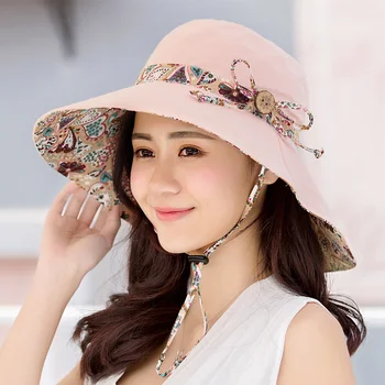 Летняя уличная модная женская шляпа с большими полями, солнцезащитный крем для путешествий, альпинизма, Женская пляжная кепка с защитой от ультрафиолета Изображение 2