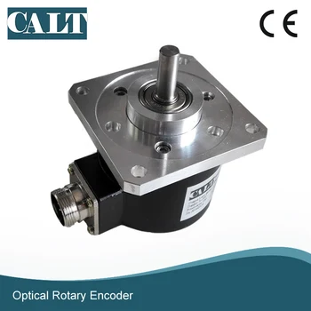 Квадратный фланец CALT 15 мм Датчик угла поворота вала и частоты вращения 1024 PPR Инкрементный датчик