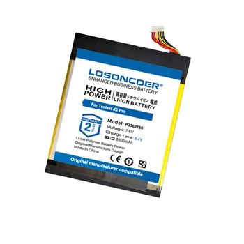 LOSONCOER 8800 мАч Аккумулятор высокой емкости для планшетного ПК Teclast X2 Pro Plus Новый P3362160 Изображение 2