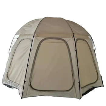 разборная будка-киоск, палатка с двуспальной кроватью, алюминиевая крыша, палатка