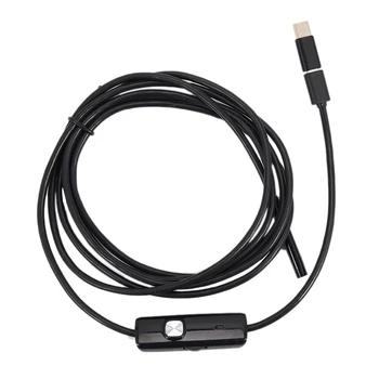 Телефонный эндоскоп, кабель 5,5 мм, 640X480 HD USB, водонепроницаемый эндоскоп, камера-Бороскоп для осмотра Android, мобильный телефон, ПК