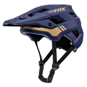 Новый Цельнолитый Регулируемый Велосипедный шлем для взрослых со съемным козырьком для езды на велосипеде, защита для спортивной безопасности Изображение 2