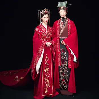 Luxury Long Embroidery Chinese Traditional Wedding Dress Banquet High-quaity Classic Cheongsam China Qipao костюм для восточных