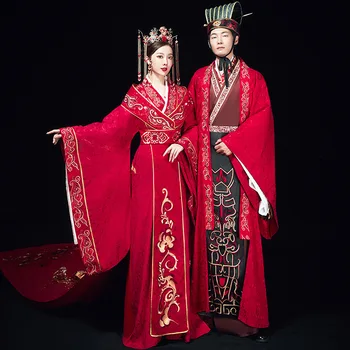 Luxury Long Embroidery Chinese Traditional Wedding Dress Banquet High-quaity Classic Cheongsam China Qipao костюм для восточных Изображение 2