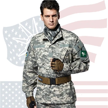 Военная униформа США Великобритании USMC BDU ACU Камуфляжный костюм Мужчины CS Вечерние принадлежности Боевая охотничья форма Wargame Пейнтбольная одежда