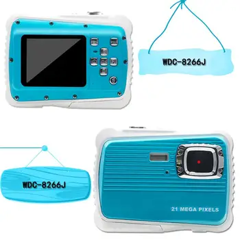 Экшн-камера Детская Подводная Цифровая камера Водонепроницаемый Двухэкранный Видеомагнитофон Full HD 32G Профессиональная Детская камера Изображение 2