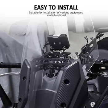 Новое крепление MAXSYM TL500 GPS, аксессуары для мотоциклов, держатель телефона, Подставка, Навигационная пластина, кронштейн для SYM Maxsym TL 500 Изображение 2
