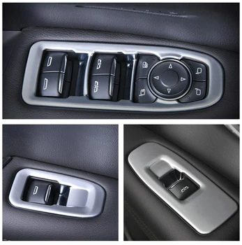 Для Cadillac XT5 2017-2021 Внутренняя Дверь Подлокотник Переключатель окна Панель управления Декоративная Накладка