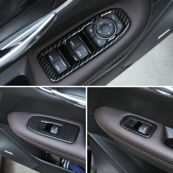 Для Cadillac XT5 2017-2021 Внутренняя Дверь Подлокотник Переключатель окна Панель управления Декоративная Накладка Изображение 2