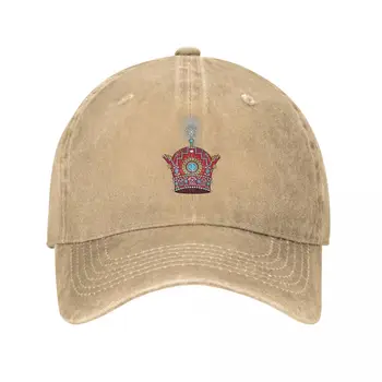 Ковбойская шляпа в стиле Пехлеви, Корона Иранской Империи, шляпа Большого Размера, шляпа для верховой Езды, милые пенопластовые шляпы для вечеринок, женская шляпа 2023, мужская Изображение 2