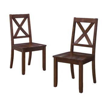 Обеденные стулья Better Homes & Gardens Maddox Crossing, набор из 2 штук, Mocha