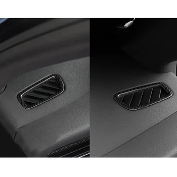 2 шт. автомобильный инструмент из углеродного волокна для выпуска воздуха, вентиляционная накладка, запасные части, аксессуары для Porsche 2015-2020 Macan Изображение 2