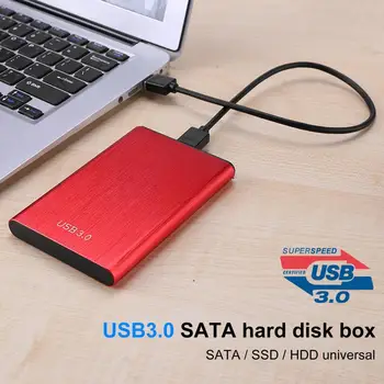 Чехлы для жестких дисков Быстрая передача безвинтовые антистатические 2,5-дюймовые внешние SSD-накопители SATA USB3.0 HDD для ноутбуков