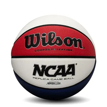 Wilson NCAA Brilliant Basketball REPLICACOM из полиуретана для помещений и улицы № 7 баскетбольный мяч WTB0927IB07CN