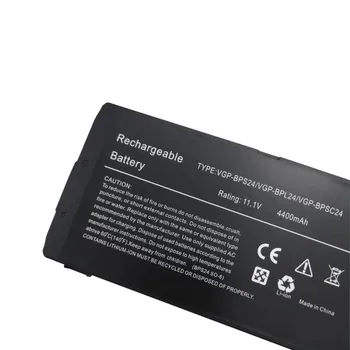4400 мАч для ноутбука Sony VGP-BPS24 PCG-41217T, аккумулятор для SDD-113T PCG-41215T, идеальная совместимость и плавное использование Изображение 2