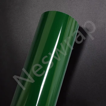 Премиум супер глянцевая Ирландская зеленая виниловая пленка глянцевая почтовая зеленая виниловая пленка автомобильная пленка для обертывания без пузырьков простота установки