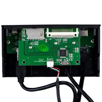 Мультимедийный многопортовый ПК на передней панели, встроенный USB 3.0, многофункциональный внутренний кард-ридер eSATA Type-C, концентратор для чтения карт памяти SD Изображение 2