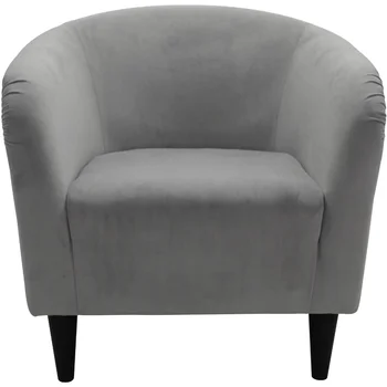 Основное кресло для ванны из микрофибры, голубовато-серого цвета Изображение 2