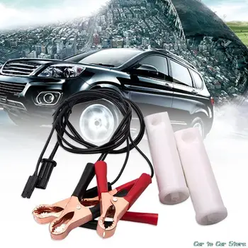 Подходит для автомобиля Инструмент для чистки топливных форсунок Аксессуары для автомобилей и мотоциклов Универсальный адаптер для промывки С 2 кабелями питания Изображение 2