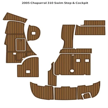 2005 Chaparral 310 Плавательная платформа Кокпит Лодки EVA Пена Палуба из тикового дерева Коврик для пола