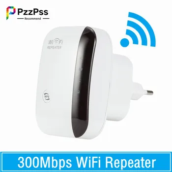 300 Мбит/с WiFi Ретранслятор WiFi Удлинитель Усилитель WiFi Усилитель Сигнала Wi Fi 802.11N Беспроводной Wi-Fi Ретранслятор дальнего действия Точка доступа