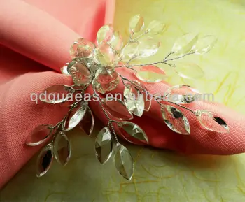 свадебное кольцо для салфеток из бисера, держатель для салфеток, декоративное кольцо для салфеток