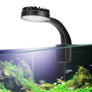 Аквариумный Мини-светильник Светодиодный зажим Для водных растений, Пресноводной воды, травы, высокой Яркости, Низкотемпературных USB-Ламп для аквариума Изображение 2