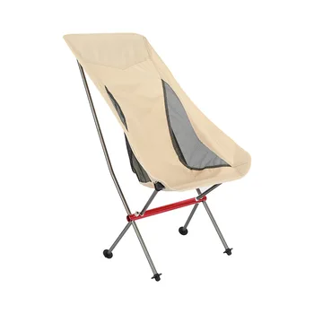 Легкий стул для отдыха на открытом воздухе из алюминиевого сплава, Регулируемое Хранение, Портативный Кемпинг, Пляж, Рыбалка, барбекю, стул со спинкой