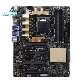 Материнская плата ASUS Z97-WS 1150 Комплект Xeon E3 1270 V3 Core i7 i5 i3 Процессоры DDR3 32 ГБ 2133 МГц Intel Z97 HDMI M.2 USB3.0 4 × PCI-E 3,0x16 Изображение 2