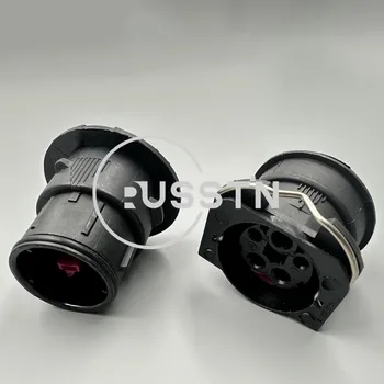 1 Комплект 5-контактных автомобильных фар в сборе, разъем для жгута проводов, автоматический водонепроницаемый разъем для VW J6
