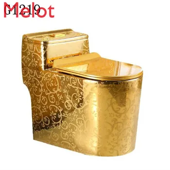 золотой унитаз для ванной комнаты золотистого цвета, позолоченные сиденья для унитаза