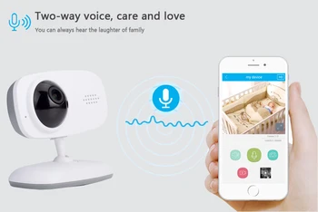 2018 новый стиль WIFI умный радионяня Детский Телефон Сигнализация Детские Радионяни Домофоны Радио Няня Няня