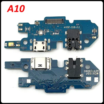 USB Зарядное устройство Док-станция Разъем Зарядная Плата Порт Гибкий Кабель Для Samsung A10 A10S A20 A20S A21S A30 A30S A40 A50 A50S A12 A02s A02 Изображение 2