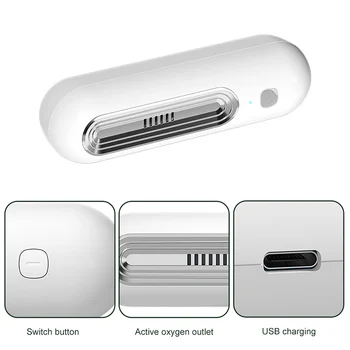 USB-устройство для устранения запаха холодильника, Средство для удаления запаха, Дезодорирующие Кухонные принадлежности, сохраняющие свежесть для домашних животных, Туалет для шкафа