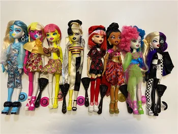 Оригинальные куклы Bratzillaz, кукла для девочек, Модные волосы, смешанная кожа, 11 Суставов, Bratzdoll, Лучший подарок