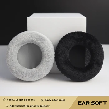 Сменные подушки Earsoft для наушников Sony MDR-V55, Бархатные амбушюры, чехол для гарнитуры, рукав для наушников