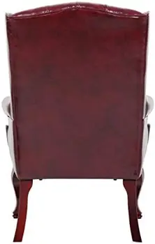 Традиционный стул для гостей бордового цвета