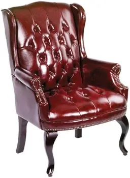 Традиционный стул для гостей бордового цвета Изображение 2
