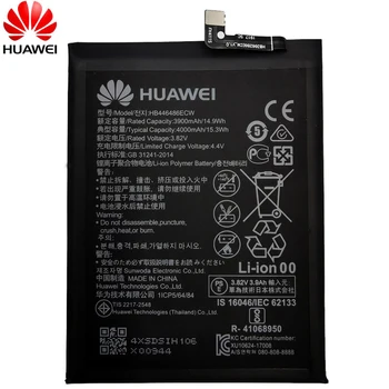 Hua Wei 100% Оригинальный аккумулятор HB446486ECW 4000 мАч Для Huawei P smart Z/honor 9X/honor 9X Pro/Nova 5i/Enjoy 10 Plus Батареи Изображение 2