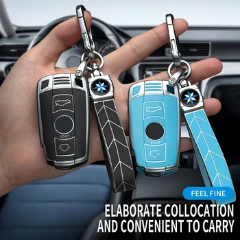 Автомобильный Дистанционный Ключ Чехол Shell Fob Для BMW E61 E90 E82 E70 E71 E87 E88 E89 X5 X6 1 3 5 6 Серии Складной 3 Кнопки Протектор Изображение 2