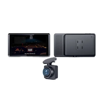5-дюймовый Full HD сенсорный потоковый двухобъектив ночного видения заднего вида Для автомобильного видеорегистратора, заводская видеорегистраторная камера Изображение 2