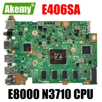 Материнская плата E406SA для ноутбука VivoBook 14_ASUS Материнская плата ноутбука E406SAS с процессором E8000 N3710 4 ГБ оперативной памяти 64 ГБ/128 ГБ SSD