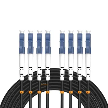 16 футов Наружный Бронированный 5-метровый LC-LC 4-жильный кабель OS1 с Однорежимным волоконно-оптическим кабелем, Патч-корд, Перемычка LC к LC LC/PC-LC/PC LC/UPC
