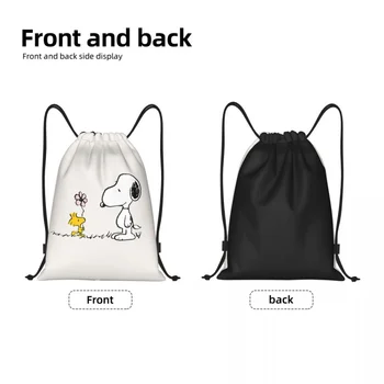 Изготовленный на заказ Рюкзак с завязками для собак, сумки для женщин и мужчин, Легкий спортивный рюкзак для спортзала, сумки для йоги Изображение 2