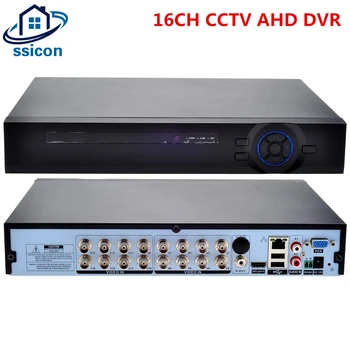 4CH 8CH 16CH CCTV AHD DVR Рекордер 1080N 6 В 1 Цифровой Видеомагнитофон Для 2-мегапиксельной AHD/CVI/TVI/CVBS IP-камеры
