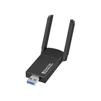Адаптер беспроводной сетевой карты USB WiFi Адаптер 650Mpbs 802.11Ac / B / G / N WiFi ресивер Сетевая карта для ПК Windows