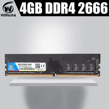 VEINEDA ddr4 4 гб 8 ГБ оперативной памяти ddr4-2666 МГц Для dimm ddr4 оперативная память для всех настольных компьютеров Intel AMD, совместимых с 2133,2400 МГц PC4-17000
