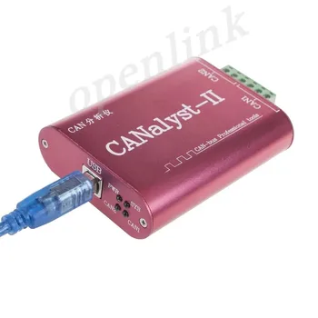 Анализатор консервных банок CANopen J1939 USBCAN-2II конвертер, совместимый с ZLG USB to CAN