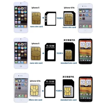 2ШТ Комплект Разъемов Адаптера Micro Nano SIM-карты Для iPhone 6 7 plus14 Pro Max Huawei P8 lite P9 Xiaomi Note 4 Pro Mi5 sims держатель