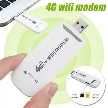 4G WiFi Маршрутизатор Разблокирован, 4G LTE WIFI Беспроводной USB-ключ, мобильная широкополосная SIM-карта, модем, беспроводная сетевая карта